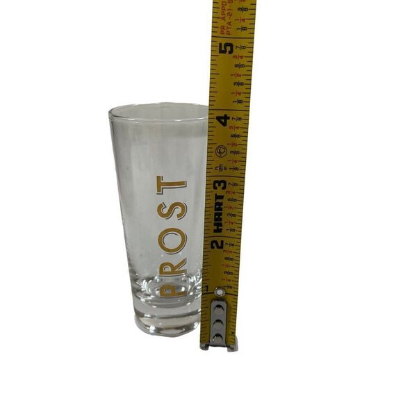 Set Of 12 Hallmark "Prost" Shot Glasses In Gift Box Ribbon Wedding Shower Gift - Picture 10 of 11